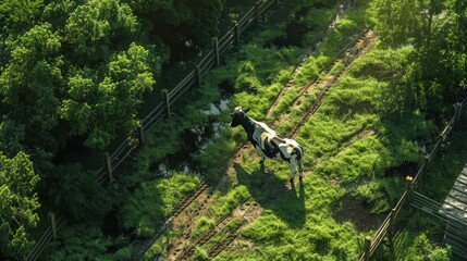 Obraz premium sprinkler on the grass