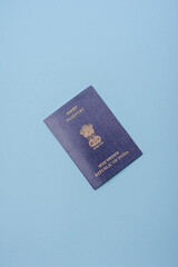 Physical paper international passport of Indian citizen