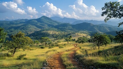 Obraz premium Scenic views of pristine nature