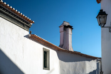 Traditional White-Washed Houses in Fuenteheridos, Andalucia, Spain