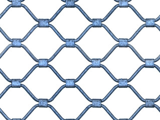 Fototapeta premium Pattern, isolated roller grille of a shop window.