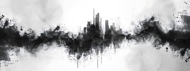  Line wave music sound one noise audio frequency icon signal podcast radio soundwave waveform volume art hand. Acoustic line music logo recording voice wave doodle sketch abstract. Vector illustration