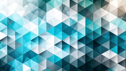 Abstract background featuring white triangles and geometric shapes,generative ai