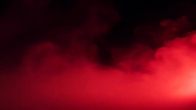 red smoke background
