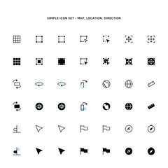 Icon for map and location
