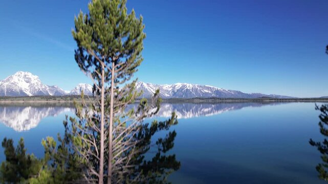 Grand Teton national park Wyoming Earlier morning