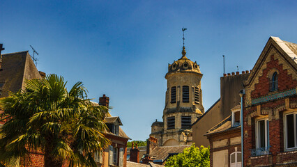 Naklejka premium Honfleur is a famous village in Normandy, France