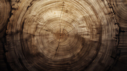 Naklejka premium 年輪 AI画像 ジェネレーティブAI