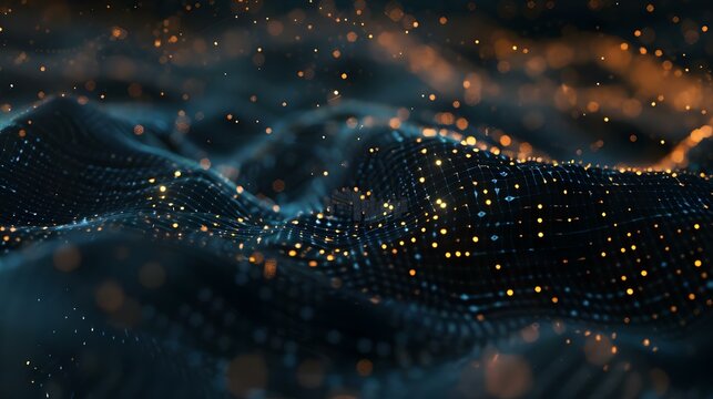 Abstract digital data background