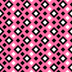 Abstract threetone mosaic pattern background - seamless vector geometric design