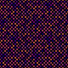 Geometrical gradient seamless dot pattern background design - abstract vector illustration