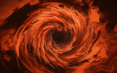 Abstract Fire Swirl Background