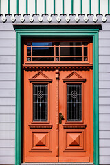 Beautiful vinatage wooden Door