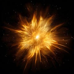 Fototapeta premium golden flash