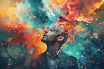 People with New Ideas Abstractly Depicted with Light Bulbs