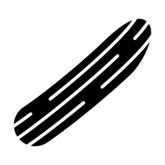 Cucumber glyph solid icon