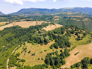 Obraz premium Iskar river Gorge near Lakatnik Rocks, Balkan Mountains, Bulgaria