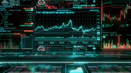 Digital Stock Market Interface