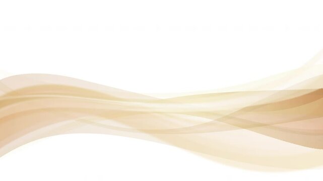 Gold wave lines.Abstract draped background.Loop video. (117)