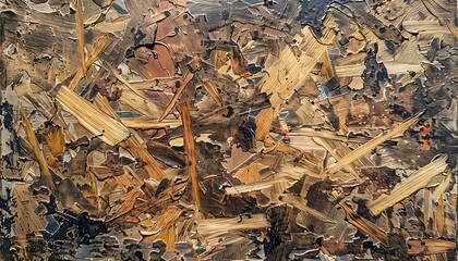 Particle Board Textured Pattern