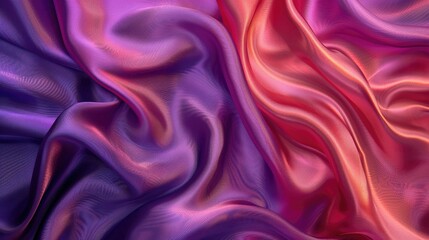 Richly colored silk fabric texture, ideal for design backgrounds and luxurious textile projects