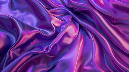 Obraz premium Vibrant silk fabric texture, with a smooth and shiny surface, ideal for creative design use