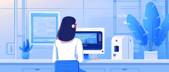 Speech Therapy is illustrated as an ultramodern