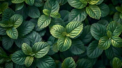 Green leaves background