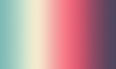 Retro gradient soft transition, 4 colours, for cartons, covers, wallpapers, branding, social media, etc.