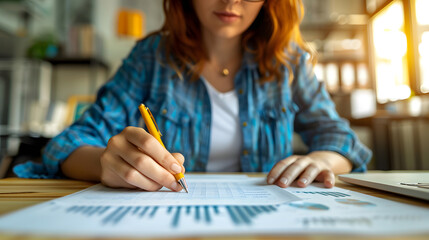 Woman Writing