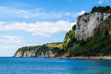 White Cliff, Jurassic Coast, Seaton, Devon, England