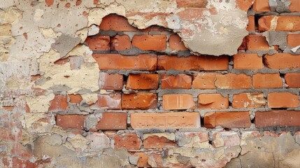 Damage to the house wall
