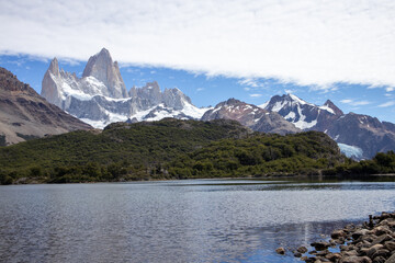 Obraz premium lake in Fitz roy mountain
