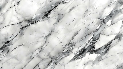 White and gray marble natural pattern wallpaper