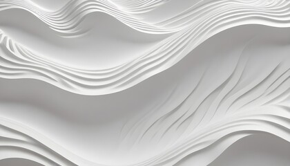 Obraz premium Clear Plain Shiny Soft Vintage Bokeh Cloudy Wave Like Geometric White Background or Texture