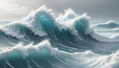 Clear Plain Shiny Soft Vintage Bokeh Cloudy Wave Like Geometric White Background or Texture