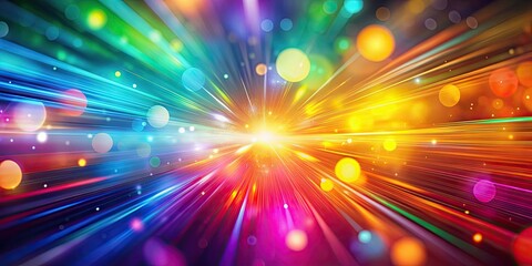 Fototapeta premium Colorful abstract background with blurred streaks of light and vibrant hues, abstract, background, blurred, colorful, design