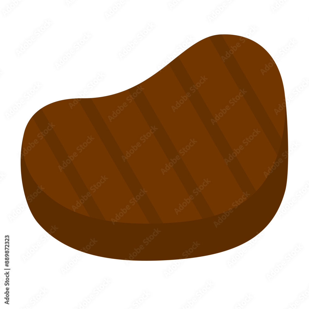 Sticker steak icon