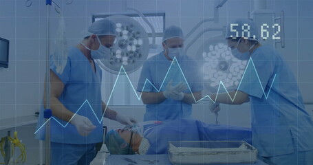 Image of data processing over diverse surgeons