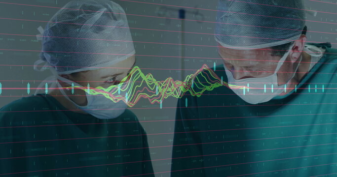 Image of data processing over diverse surgeons