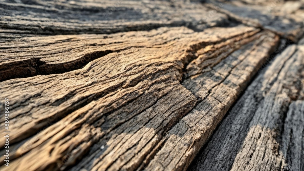 Canvas Prints  Textured wood closeup natural beauty