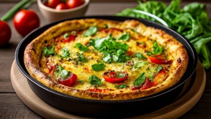  Freshly baked pizza ready to be savored