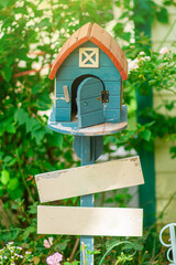 mailbox on the grass