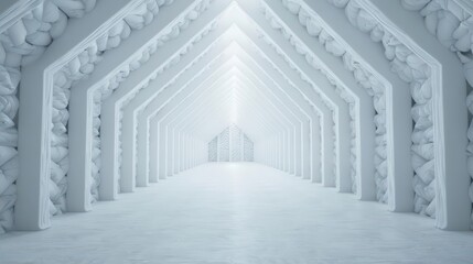 Obraz premium Insulation is shown as an ultramodern