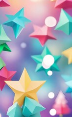 Obraz premium background with stars
