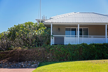 A typical Queensland house with verandah