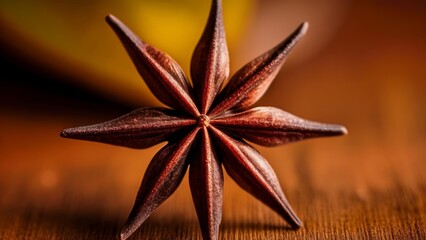 Natural beauty in a starshaped pod