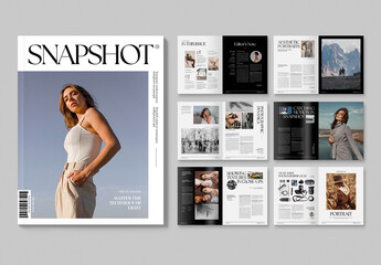 Photography Magazine Template