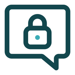 private chat icon for illustration