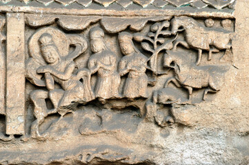 The Yungang Grottoes in Shanxi Province, China, began to be excavated during the Northern Wei Dynasty and lasted about 150 years, with more than 59,000 stone statues. World Cultural Heritage.
